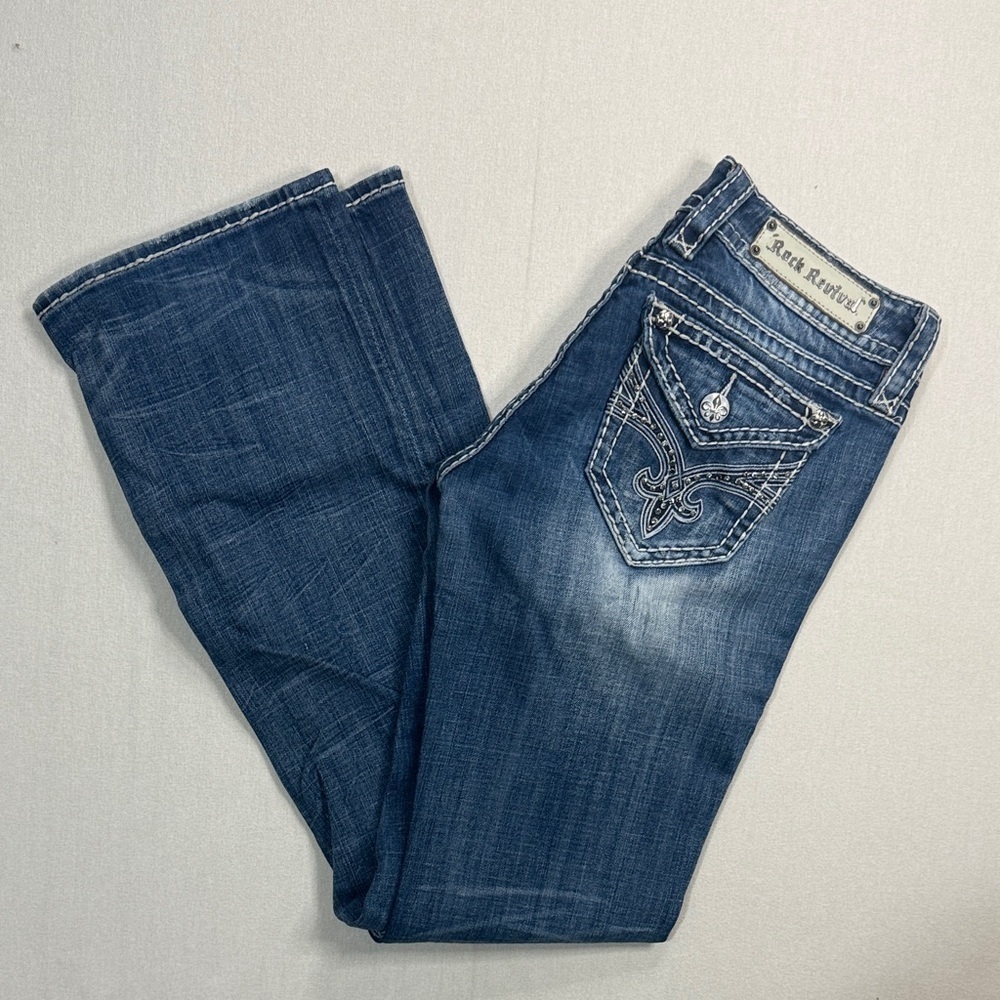 Rock Revival Women's Indigo Boot Cut Jeans